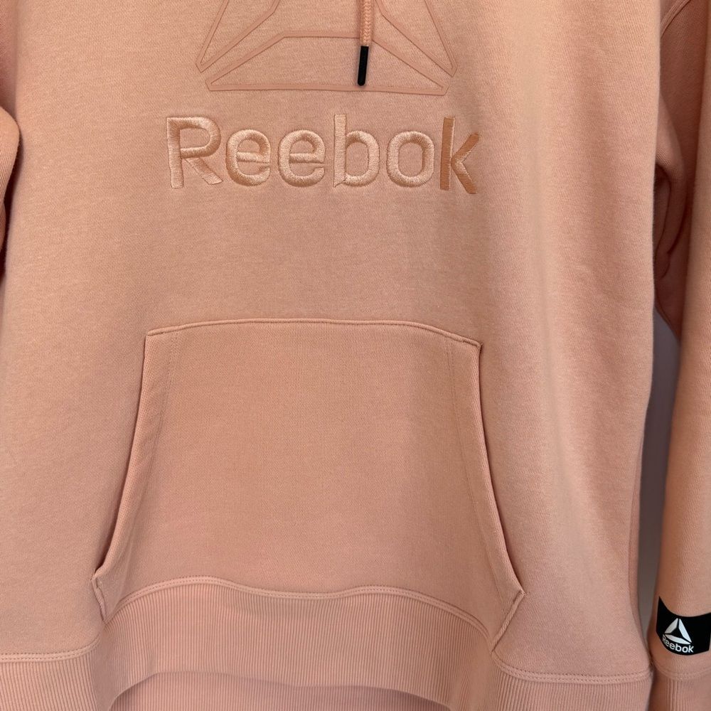 Reebok Oversized Light Coral Hoodie — Fits Like Medium-EUC - Picture 7 of 13